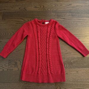 Toddler Christmas Sweater Dress
